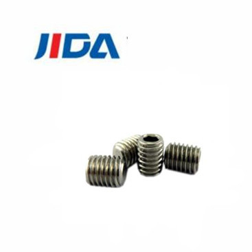 OEM ফ্ল্যাট পয়েন্ট হেক্স সকেট M2 গ্রাব স্ক্রু 12mm--15mm
