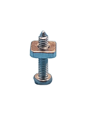 C1008 M2x10mm প্যান হেড হেক্স অ্যাডজাস্টমেন্ট স্ক্রু দস্তা ধাতুপট্টাবৃত