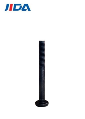 M4 X 36mm কালো জিঙ্ক স্ক্রু প্যান হেড ফিলিপস ক্রস রেসেসড স্ক্রু হাফ থ্রেড
