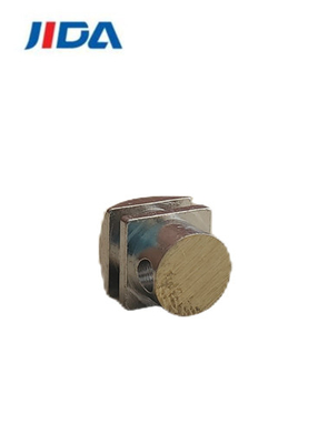 H62 নিকেল ধাতুপট্টাবৃত থ্রেডেড ইনসার্ট নাট Knurled থাম্ব বাদাম M5 X 10.5 মিমি