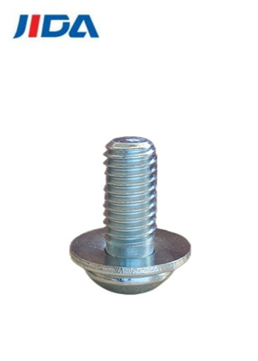 M8×18mm গ্রেড 8.8 হেক্সাগন সকেট ফ্ল্যাট রাউন্ড প্যান হেড কম্বিনেশন স্ক্রু ওয়াশার সহ