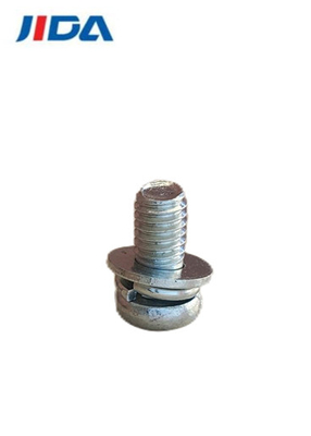 M4 × 8mm ক্রস রেসেসড প্যান হেড কম্বিনেশন স্ক্রু