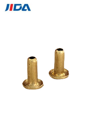 H62 Crimped টিউবুলার ফাঁপা ব্রাস ব্লাইন্ড পপ Rivets কাস্টমাইজড