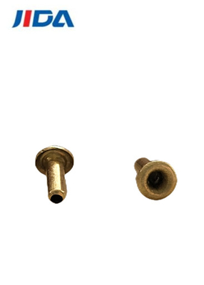 H62 Crimped টিউবুলার ফাঁপা ব্রাস ব্লাইন্ড পপ Rivets কাস্টমাইজড