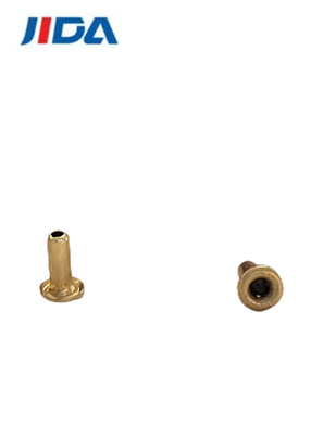 H62 Crimped টিউবুলার ফাঁপা ব্রাস ব্লাইন্ড পপ Rivets কাস্টমাইজড